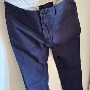 COPY - Paul Smith Navy Suit Trousers 34 Cotton